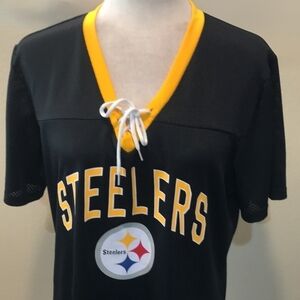 Steelers Black and Yellow Jersey